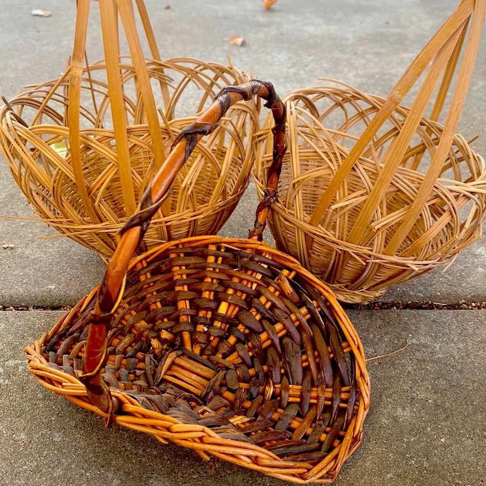 3 Vintage Home Decor Baskets